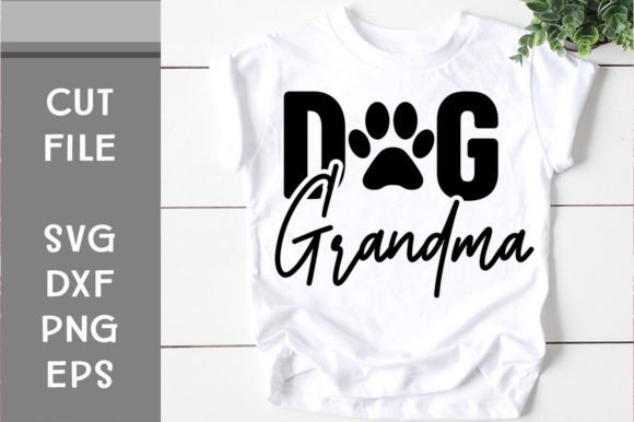 Dog Grandma SVG Cut File