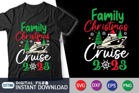 Family Christmas Cruise 2023 T-Shirt