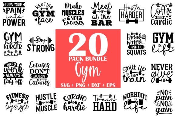Gym SVG Bundle Review