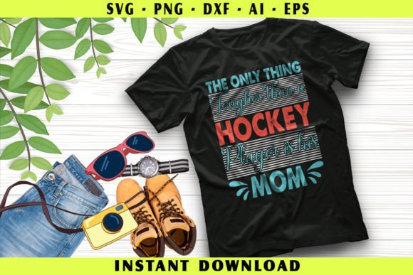 Hockey Player is His Mom