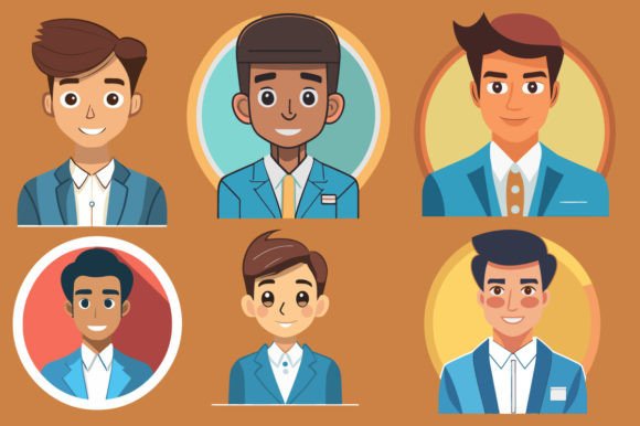 Illustration a Vector Artwork of a Man