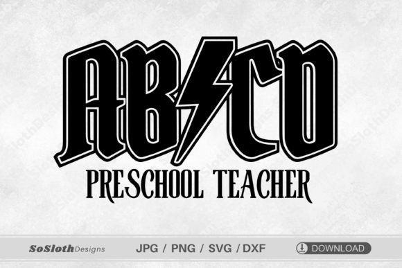 Preschool Teacher Svg, ABCD Svg Review