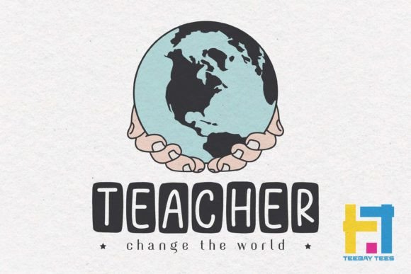 Teacher Change the World SVG